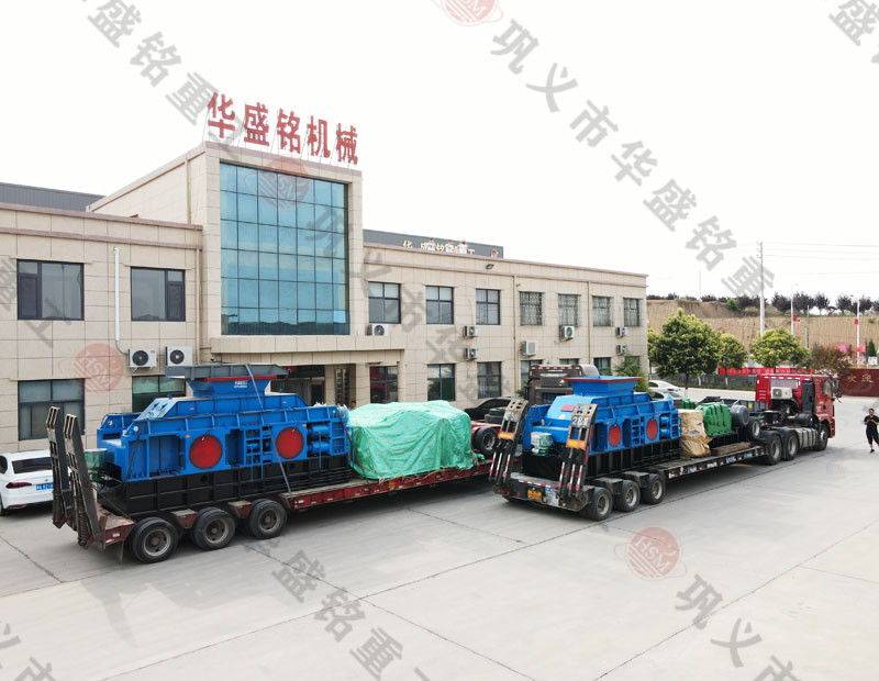 砂廠老板想要高產 還想簡單易維護 就用對輥制砂機